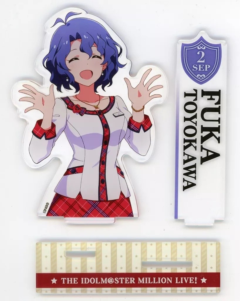 豊川風花 バースデーアクリルカードスタンド 「アイドルマスターミリオンライブ!」 コトブキヤショップ限定