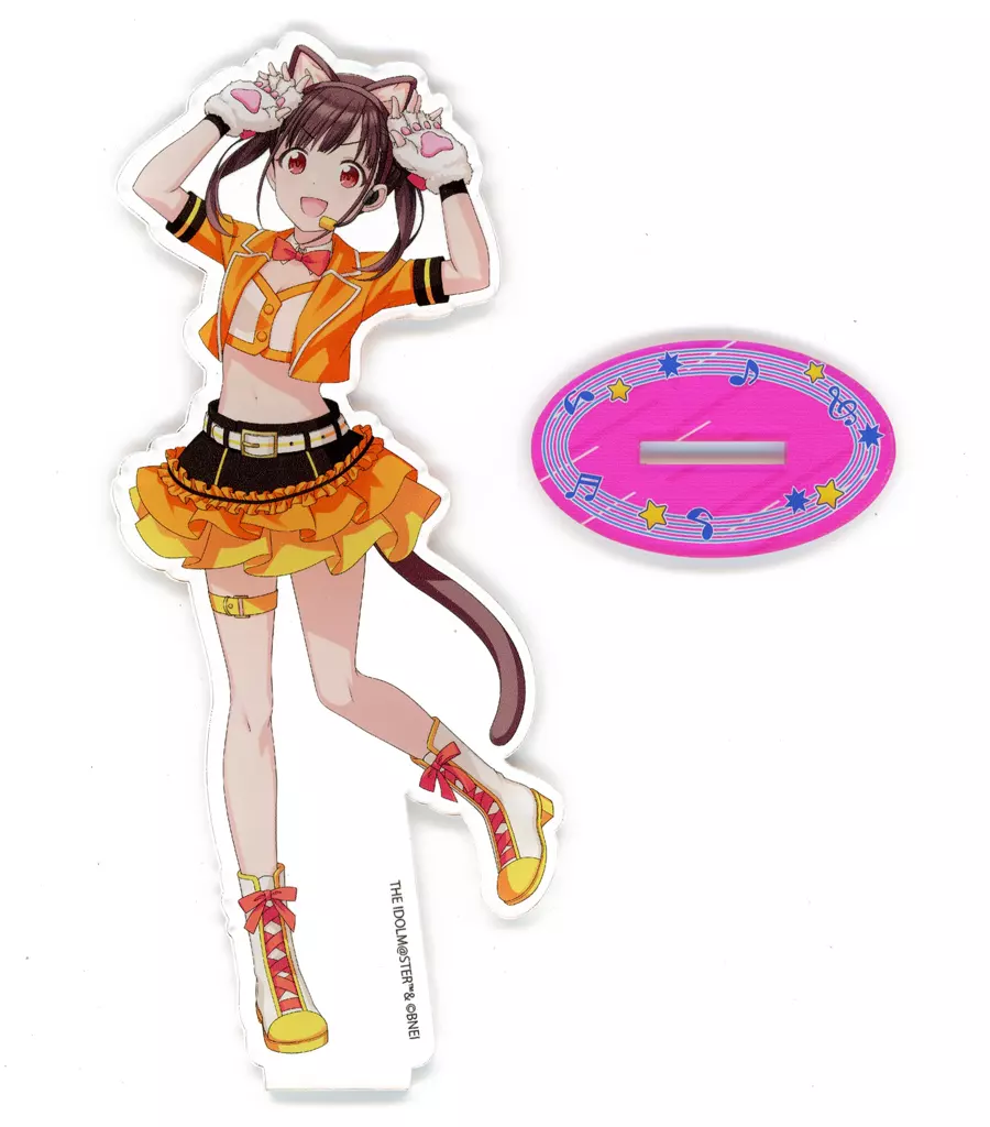 園田智代子 アクリルスタンド 「アイドルマスター シャイニーカラーズ×カラオケまねきねこ」