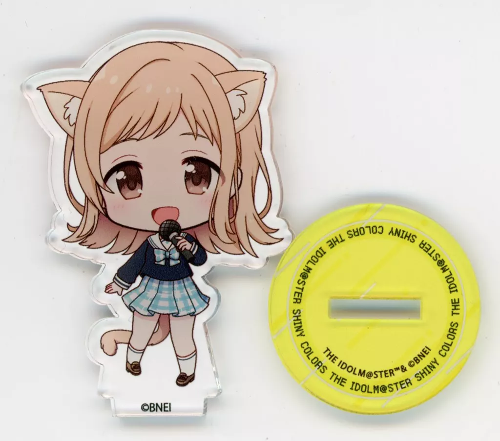 櫻木真乃 「アイドルマスター シャイニーカラーズ×カラオケまねきねこ トレーディングミニアクリルスタンド A BOX」