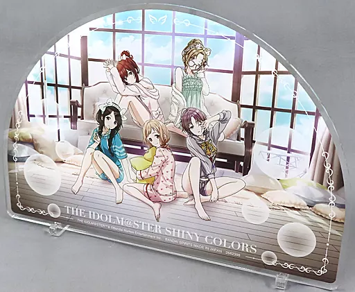 集合ver. スタンド付きメガアクリルプレート～プライベートドレスダウン～ 「アイドルマスター シャイニーカラーズ」 ナムコ限定