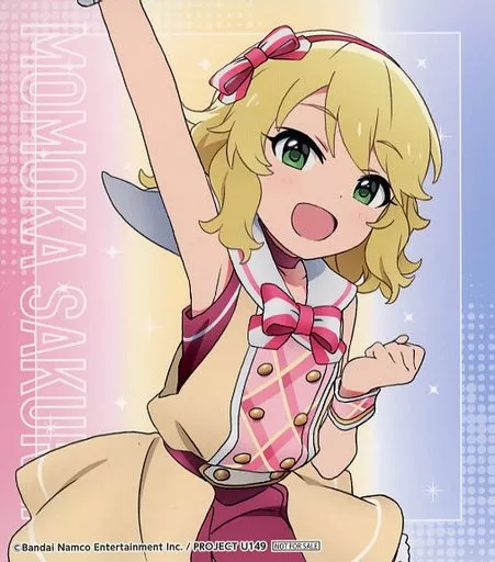 櫻井桃華 オリジナルアートパネル 「アイドルマスター シンデレラガールズ U149×ナムコ」 ゲームプレイ特典