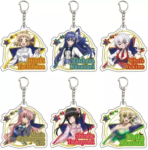 全6種セット 「戦姫絶唱シンフォギアXV アクリル 06.星空ドレスVer.(描き下ろしイラスト)」