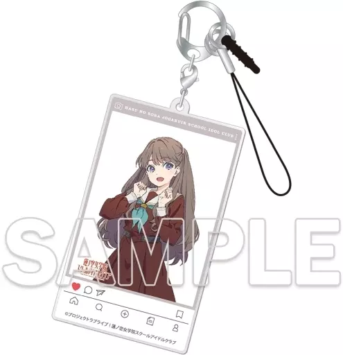 藤島慈(制服Ver.) SNS風アクリル 「ラブライブ! 蓮ノ空女学院スクールアイドルクラブ」