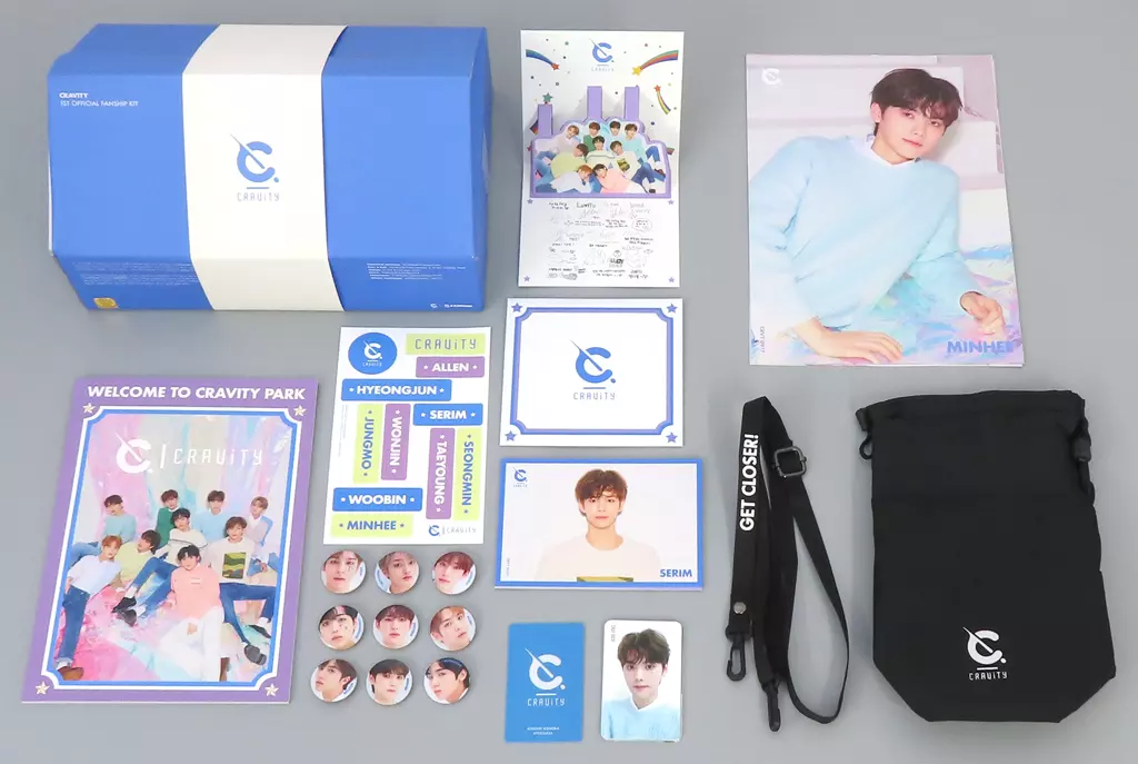 cravity ファンクラブ第1期 ファンシップ セット Goods set [Missing one photo card] CRAVITY 1st Official