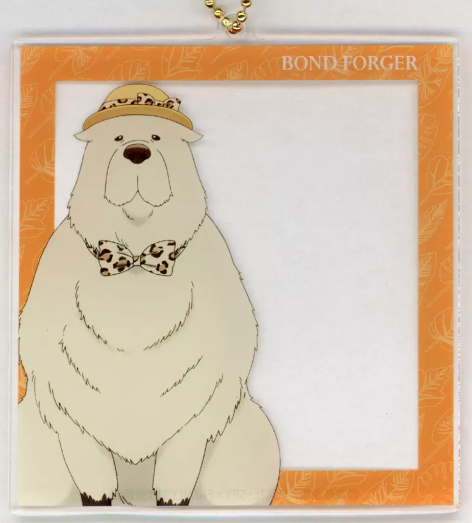 ボンド・フォージャー 描き下ろしイラスト アニマル柄ver. フォトフレーム風BIGアクリル 「SPY×FAMILY in 東武動物公園」