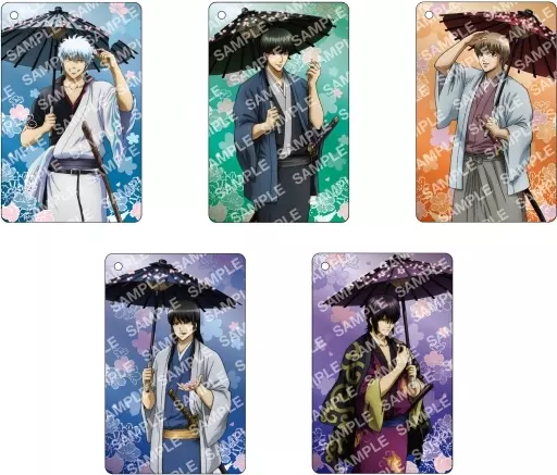 全5種セット 「銀魂 ビジュアルカードコレクション」