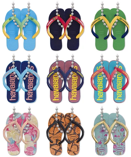 全9種セット 「Havaianas(ハワイアナス) サンダルチャーム」