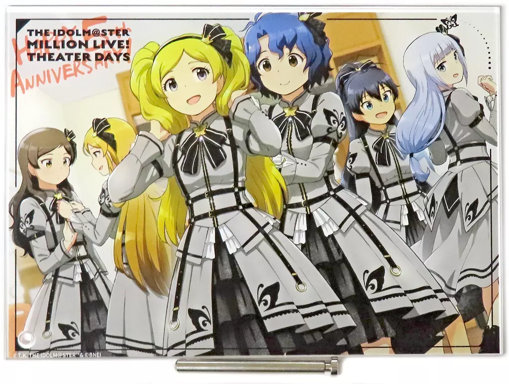 集合2 アクリルアート 5周年お祝いイラスト 「アイドルマスター ミリオンライブ! シアターデイズ 6th Anniversary in AKIHABARA」