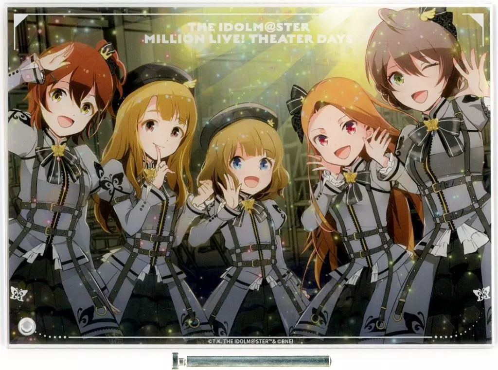 集合6 アクリルアート 5周年お祝いイラスト 「アイドルマスター ミリオンライブ! シアターデイズ 6th Anniversary in AKIHABARA」