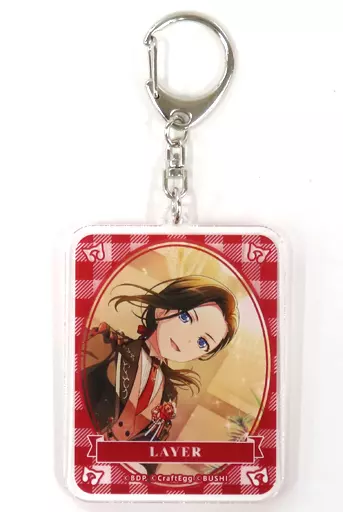 レイヤ 「BanG Dream! ガールズバンドパーティ!×ヴィレッジヴァンガード フェア トレーディングスクエアアクリルvol.2」