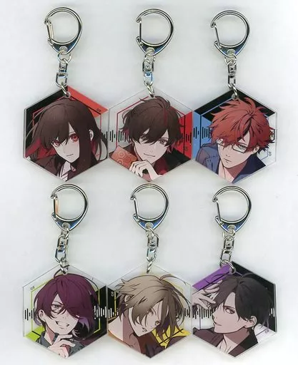 集合 アクリル6種セット 「天獄ストラグル -strayside- 公式ビジュアルファンブック アニメイト限定セット」 同梱特典