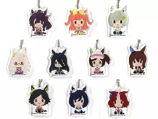 全10種セット アクリッツチャーム 「一番くじ ウマ娘 プリティーダービー 6弾」 G賞