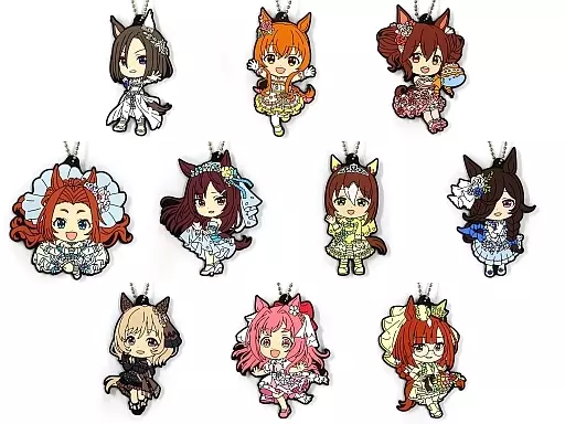 全10種セット ラバーマスコット 「一番くじ ウマ娘 プリティーダービー 6弾」 H賞