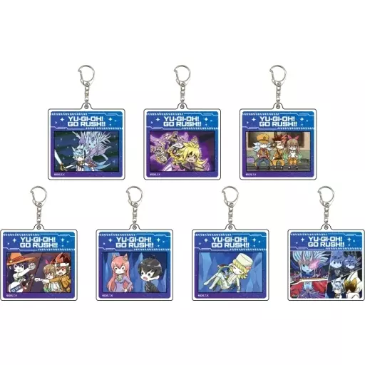 全7種セット 「アクリル 遊☆戯☆王ゴーラッシュ!! 02.グラフアートイラスト」