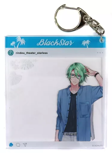 リンドウ 「ブラックスター -Theater Starless- BLACK TOUR 2023×カラオケまねきねこ SNS風アクリル 夏私服Ver. 」