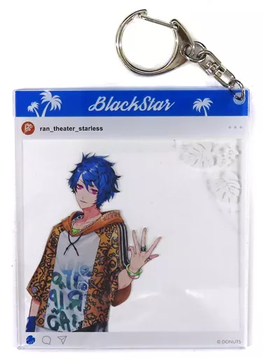 藍 「ブラックスター -Theater Starless- BLACK TOUR 2023×カラオケまねきねこ SNS風アクリル 夏私服Ver. 」