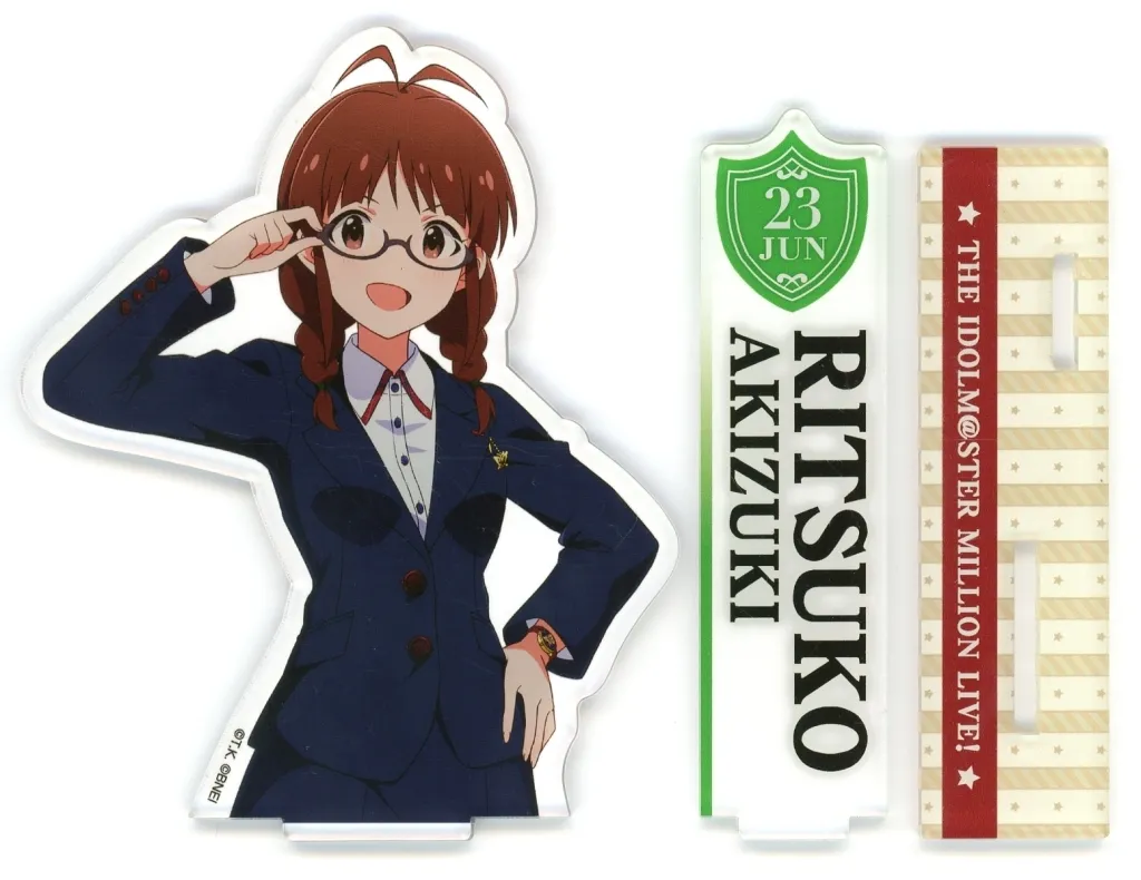 秋月律子 バースデーアクリルカードスタンド 「アイドルマスターミリオンライブ!」 コトブキヤショップ限定
