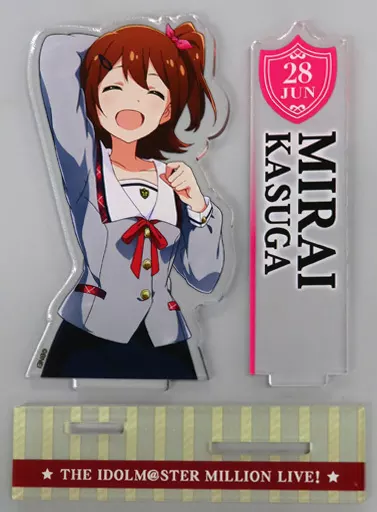 春日未来 バースデーアクリルカードスタンド 「アイドルマスターミリオンライブ!」 コトブキヤショップ限定