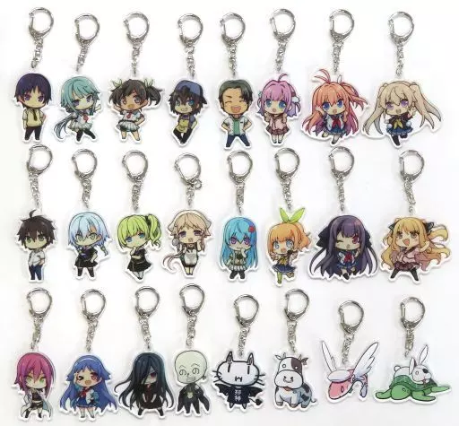全24種セット アクリル 「蒼の彼方のフォーリズム」 Anime Japan2015 ガラガラ景品＆sprite夏祭り2015 ガチャガチャ景品