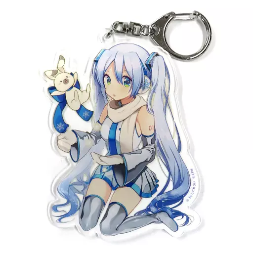 雪ミク(雪あかり) アクリル 「SNOW MIKU」 雪ミク スカイタウン限定