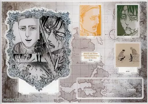 エルヴィン＆リヴァイ Memory Collection ジオラマアクリルスタンド “誓いと約束” 「進撃の巨人」_image