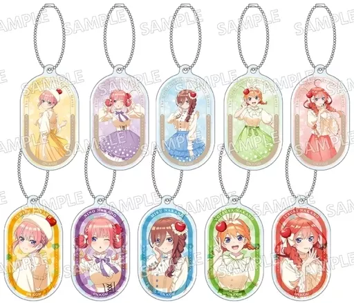 全10種セット 「五等分の花嫁 トレーディングアクリル クリームソーダver.」