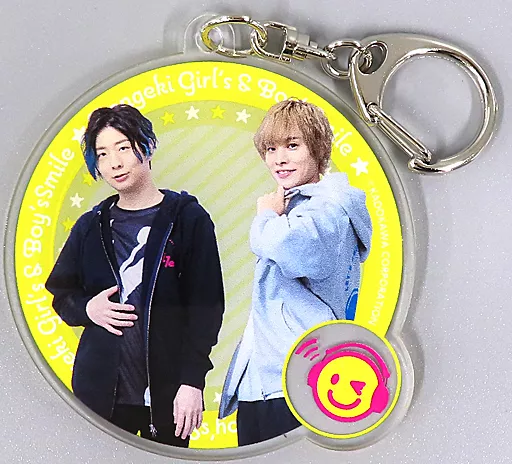 木村良平＆岡本信彦 アクリル ver.A 「くじ引き堂 木村良平・岡本信彦の電撃Girl’s＆Boy’sSmile オンラインくじ」 C賞