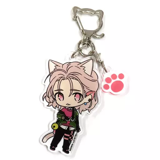 刀剣乱舞 刀猫男士 アクリルキーホルダー 江 駿河屋 -<中古>村雲江 刀猫男士 キーホルダー 第2弾 「刀剣乱舞