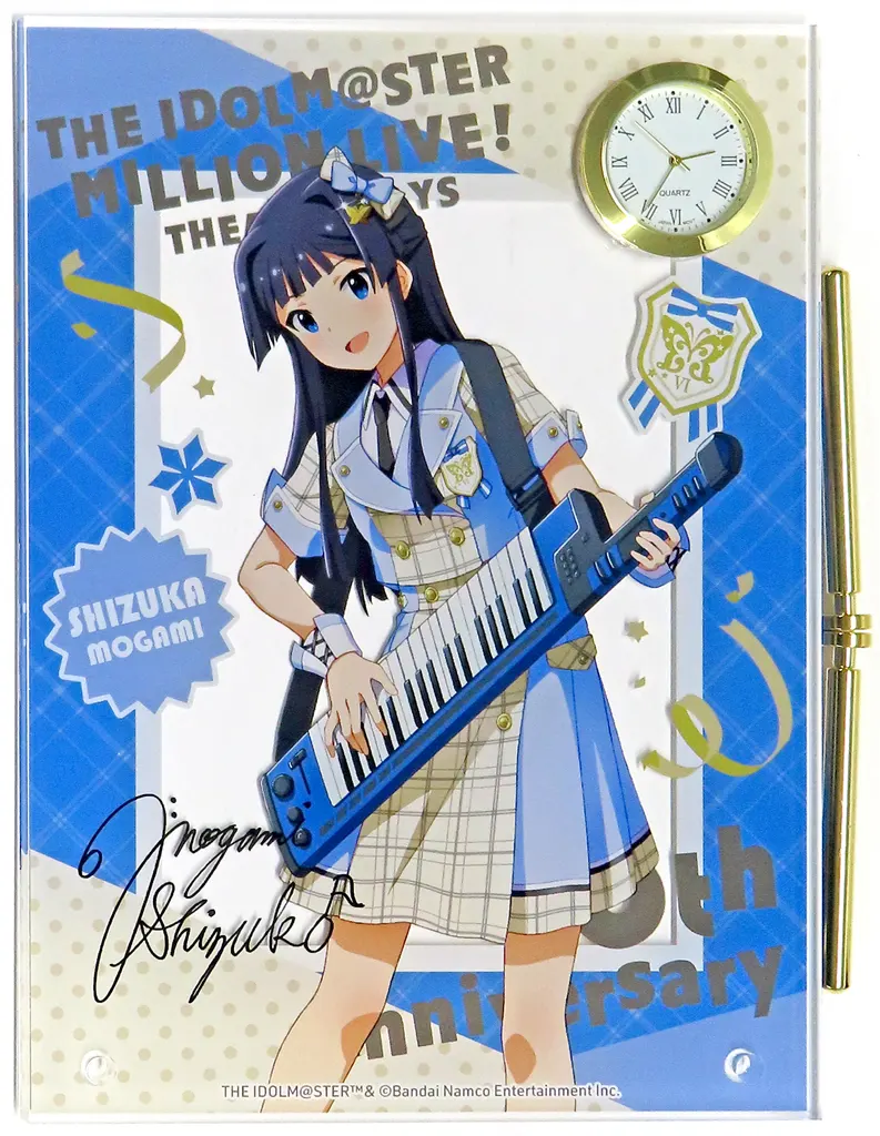 最上静香 時計付アクリルアート フューチャー・シグネチャーver. 「アイドルマスター ミリオンライブ! シアターデイズ 6th Anniversary in AKIHABARA」