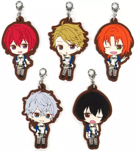 Knights ラバー5個セット 「あんさんぶるスターズ!」 ローソン・Loppi・HMV限定