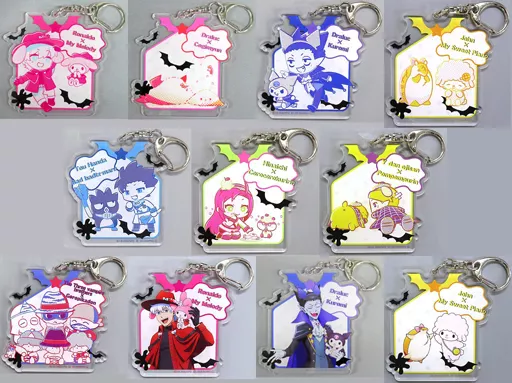 全11種セット 「吸血鬼すぐ死ぬ×サンリオキャラクターズ アクリル」