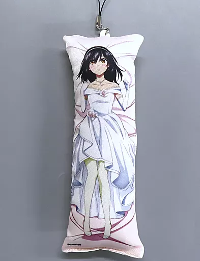 姫柊雪菜(ウェディング) ミニクッション 「くじ引き堂 ストライク・ザ・ブラッド 今夜は甘々ウェディング オンラインくじ」 B-1賞