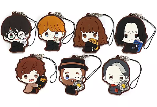 全7種セット ラバーチャーム PUNYBEANS 「一番くじ WIZARDING WORLD」 E賞