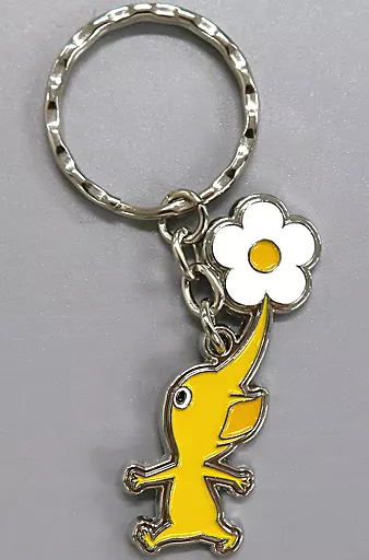黄ピクミン いっしょに探索 メタルチャーム 「一番くじ ピクミン ～ピクミンがいっぱいコレクション～」 F賞