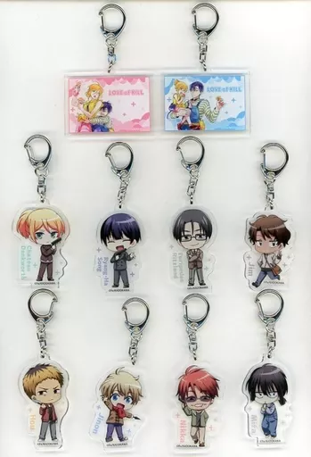 全10種セット アクリル 「eeoくじ 殺し愛」 D賞