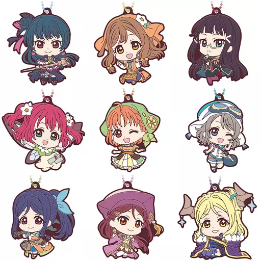 全9種セット 「幻日のヨハネ -SUNSHINE in the MIRROR- カプセルラバーマスコット」