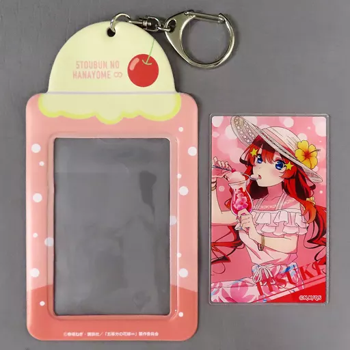 中野五月 アクリルシートホルダー＜Resort Mood＞ 「五等分の花嫁∽ Resort Mood in アトレ秋葉原」