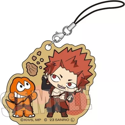 切島鋭児郎×ウィアーダイナソアーズ 木札 「僕のヒーローアカデミア×サンリオキャラクターズ2」