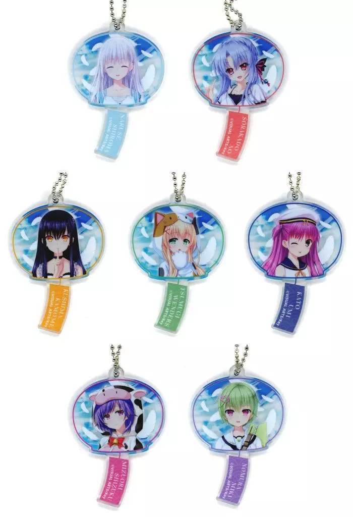 全7種セット 「Summer Pockets REFLECTION BLUE アクリルコレクション」