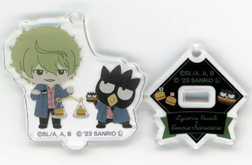 真島×バットばつ丸 「リコリス・リコイル×サンリオキャラクターズ PremiumShop ミニアクリルスタンド ミニキャラver.」