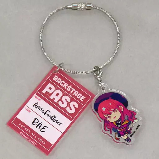 アン・フォークナー 「Paradox Live×COLLABO CAFE HONPO 2023 バックパス風アクリルチャームA」