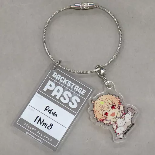 ロクタ 「Paradox Live×COLLABO CAFE HONPO 2023 バックパス風アクリルチャームA」