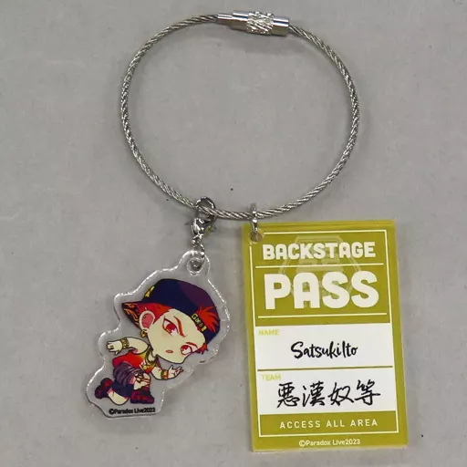 伊藤紗月 「Paradox Live×COLLABO CAFE HONPO 2023 バックパス風アクリルチャームB」