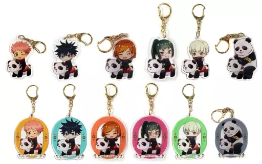 全12種セット 「呪術廻戦×浅草花やしき トレーディング ちびキャラ アトラクションver. アクリル」