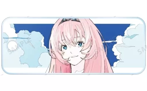 巡音ルカ(横長) 「ピアプロキャラクターズ 描き下ろしイラスト 初夏のお出かけver. Art by かとうれい トレーディングアクリルキータグ」