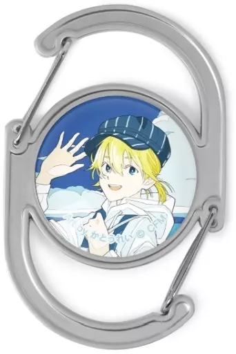 鏡音レン 初夏のお出かけver. Art by かとうれい 描き下ろしイラスト ガラスカラビナ 「ピアプロキャラクターズ」