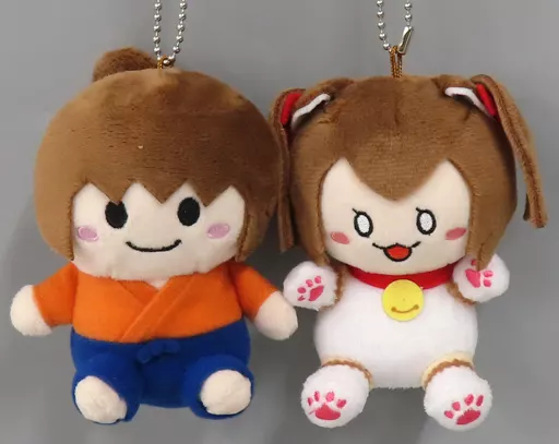 坂ちゃん(坂本)＆ミケ ぬいぐるみストラップ 「幕末志士チャンネル」