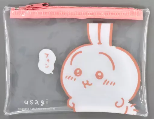 バッグ うさぎ ビニールポーチミニ 「ちいかわ なんか小さくてかわいいやつ」