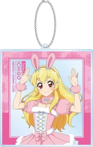 星宮いちご 描き下ろしイラスト アニマルコーデver. BIGアクリル 「アイカツ! 10th STORY ～未来へのSTARWAY～ アニマルコーデフェア in アニメイト」