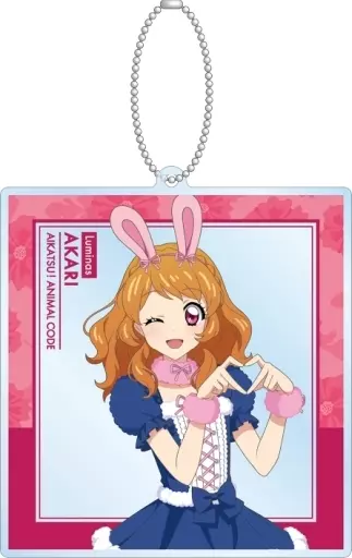 大空あかり 描き下ろしイラスト アニマルコーデver. BIGアクリル 「アイカツ! 10th STORY ～未来へのSTARWAY～ アニマルコーデフェア in アニメイト」